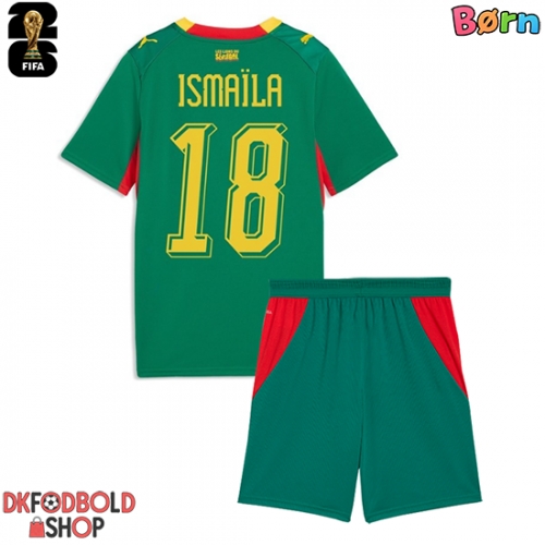 Senegal Ismaila Sarr #18 Udebanesæt Børn VM 2026 Kort ærmer (+ korte bukser)